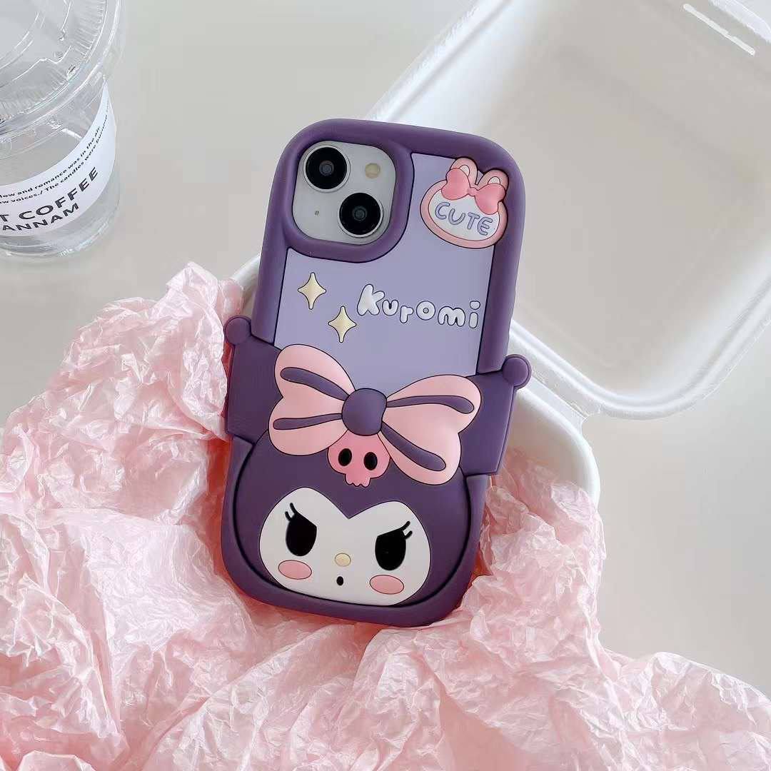 قاب سیلیکونی Kuromi Cute
