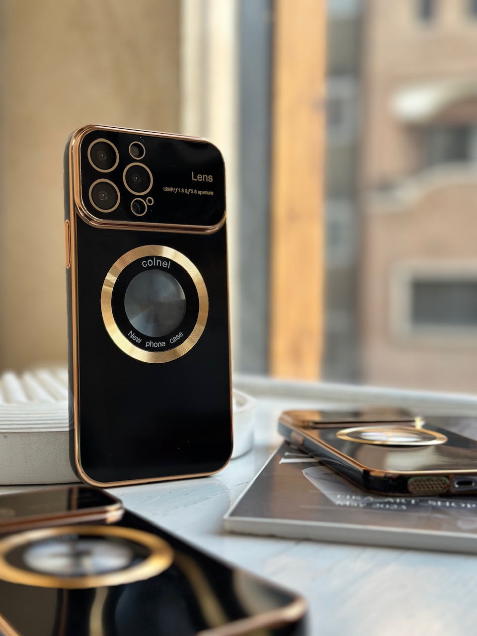 قاب Lens MyCase مگ سیف دار مشکی