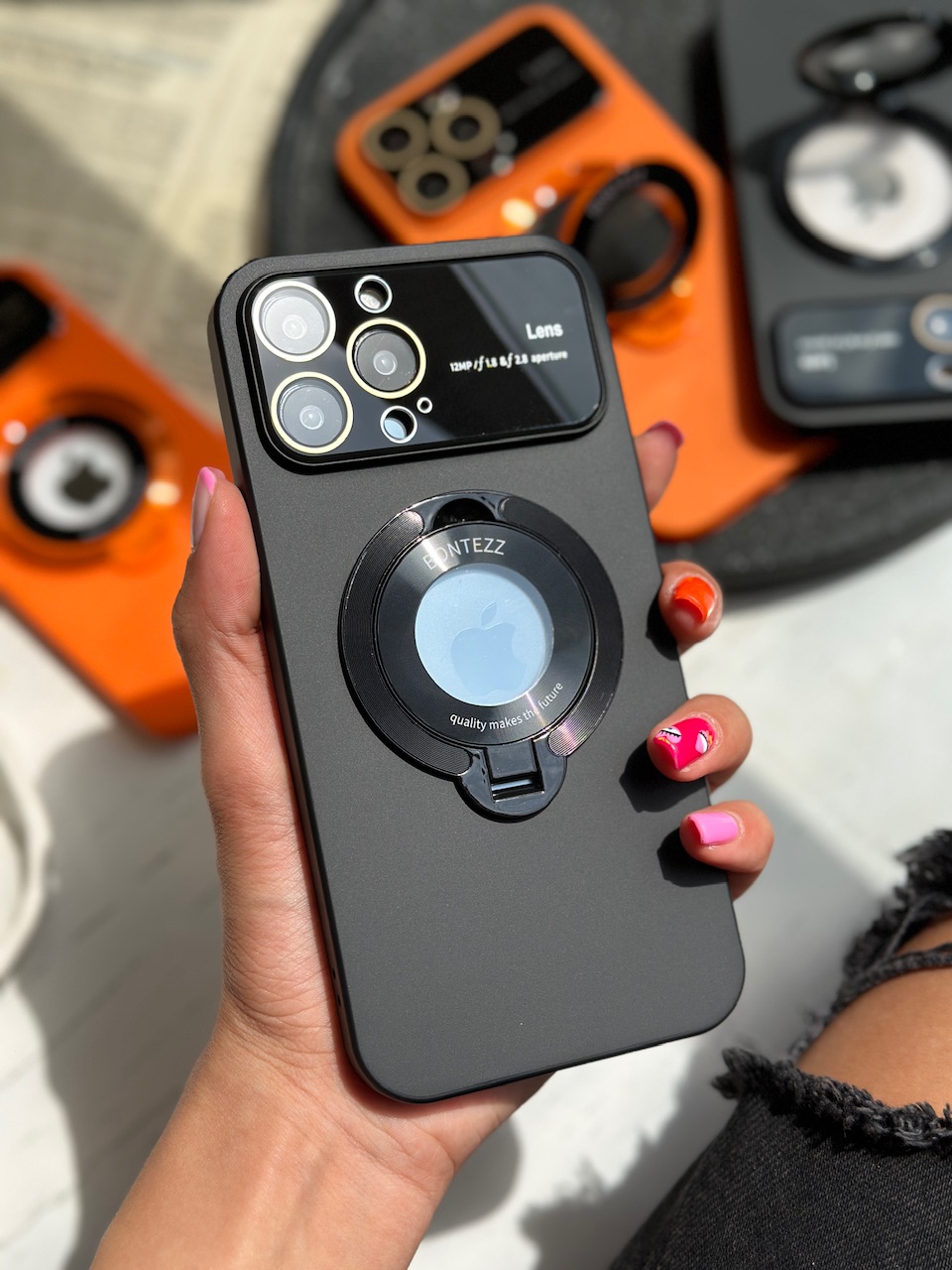 قاب Bontezz استند شو مشکی