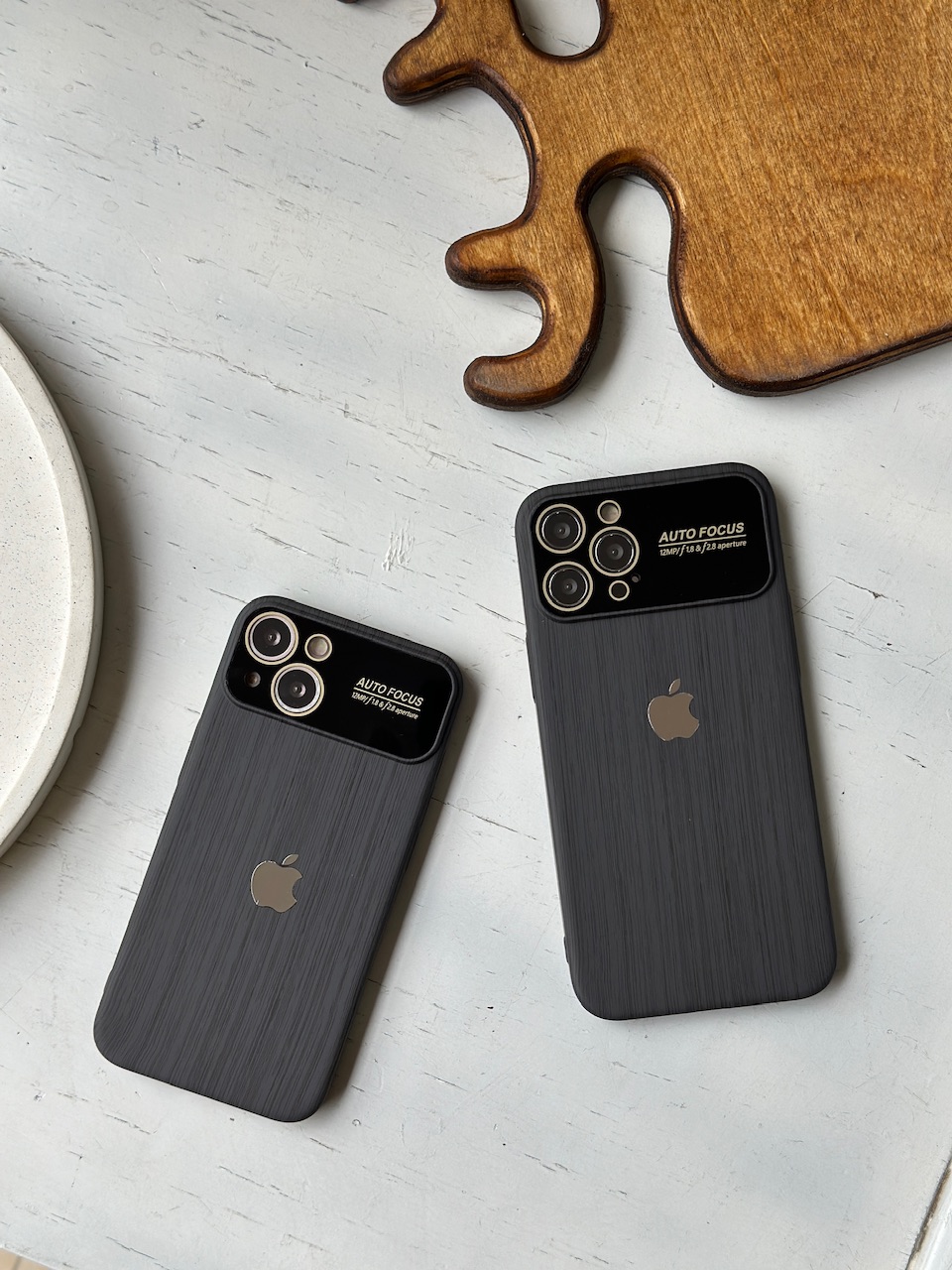 قاب آیفون Black wood