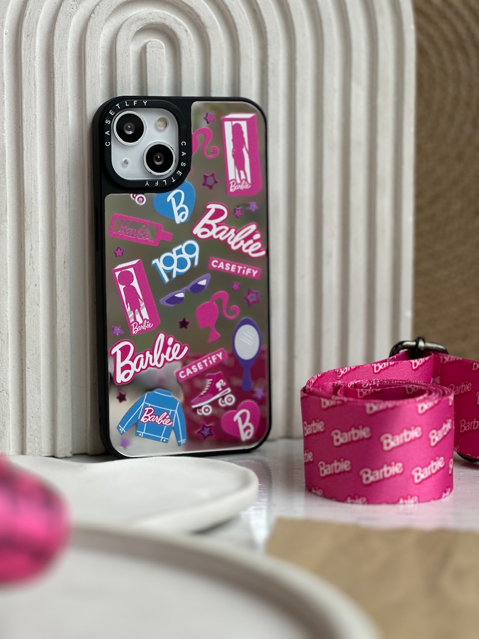 بند گوشی Barbie