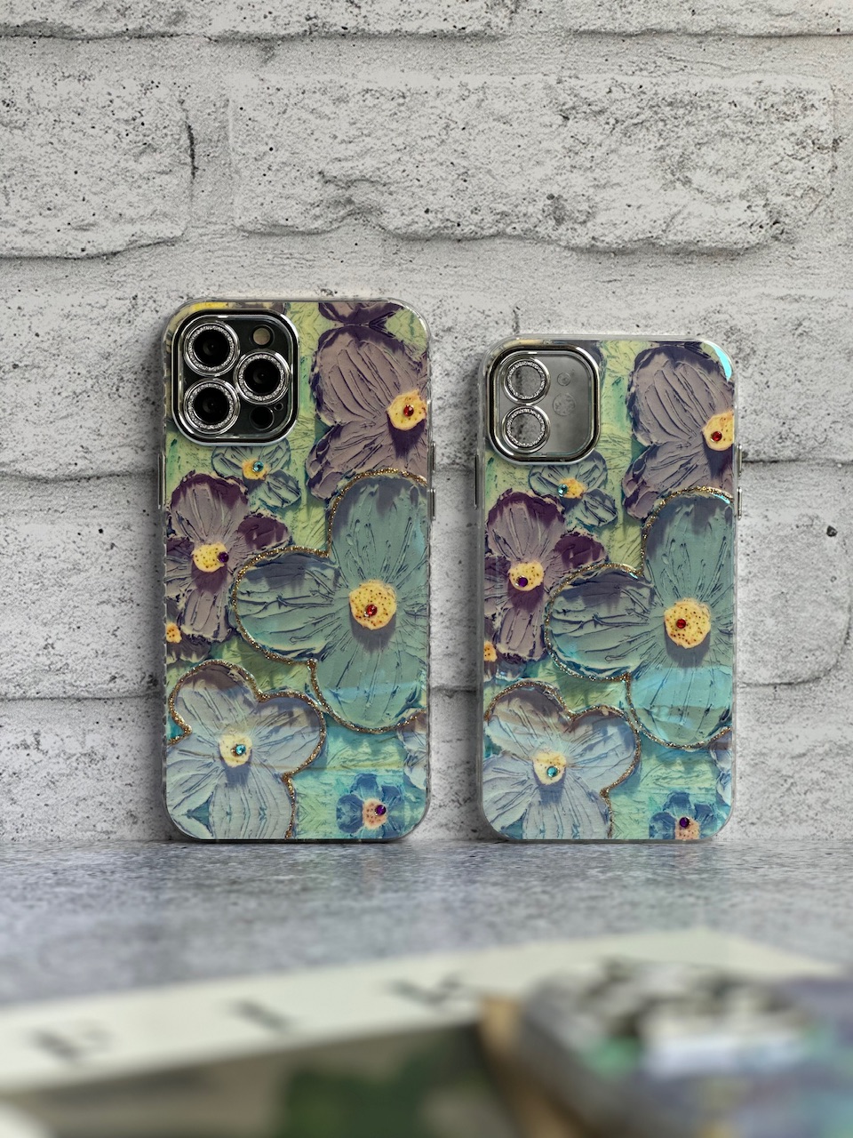 قاب گل آبرنگی