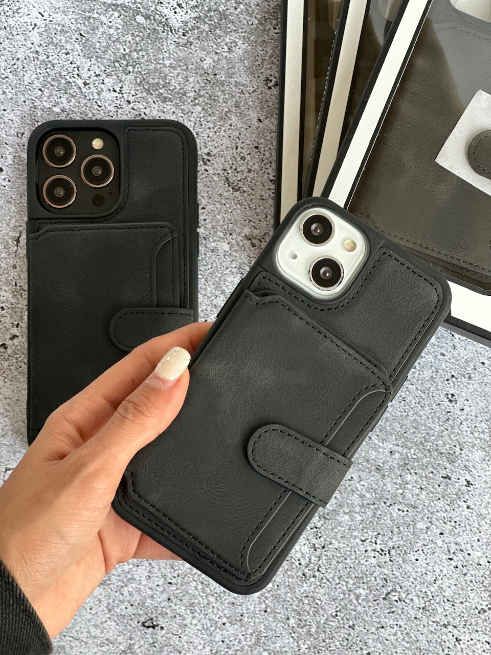 قاب Edmonds جاکارتی چرمی