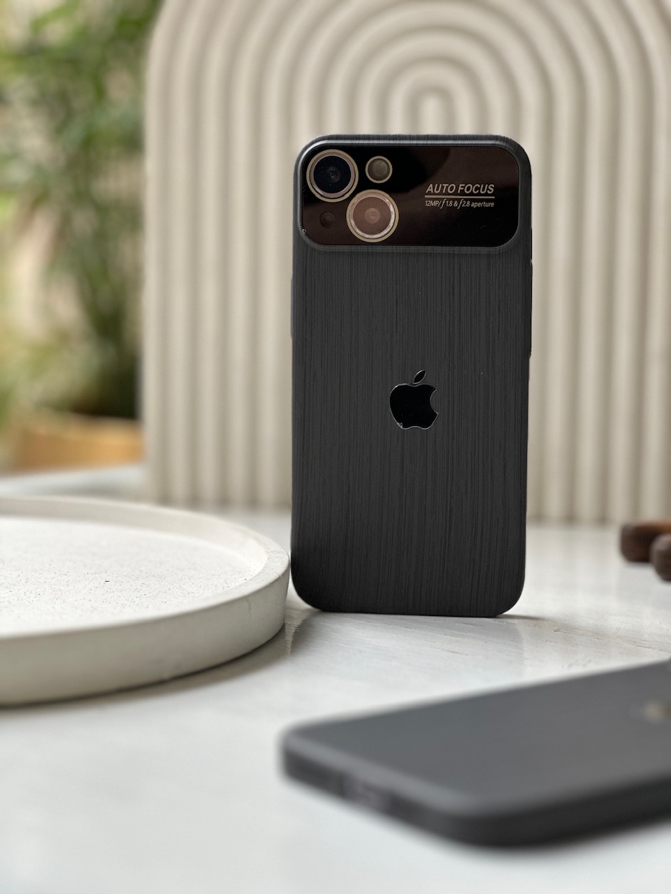 قاب آیفون Black wood