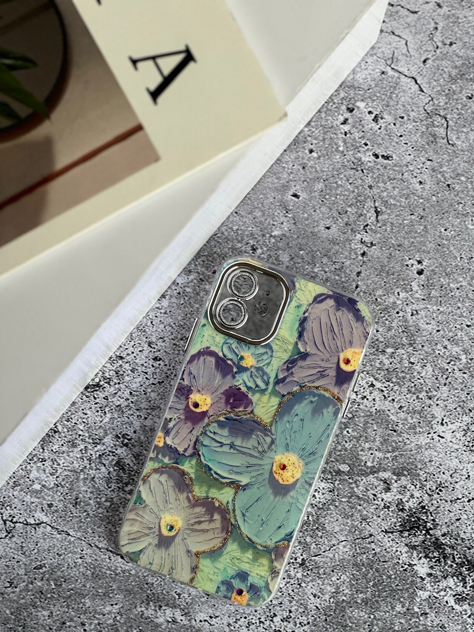 قاب گل آبرنگی