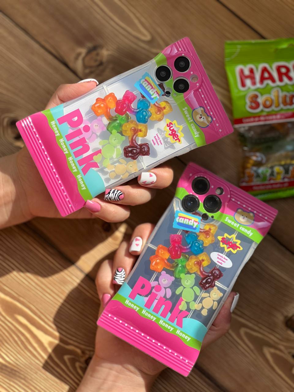 قاب موبایل آیفون پاستیل خرسی هاریبو