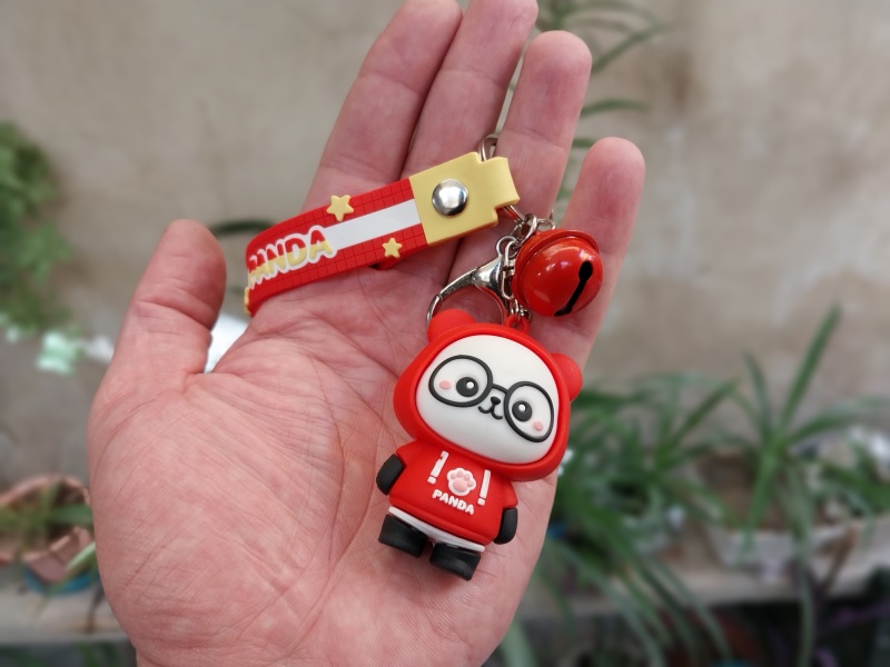 جاکلیدی آویز طرح پاندای عینکی