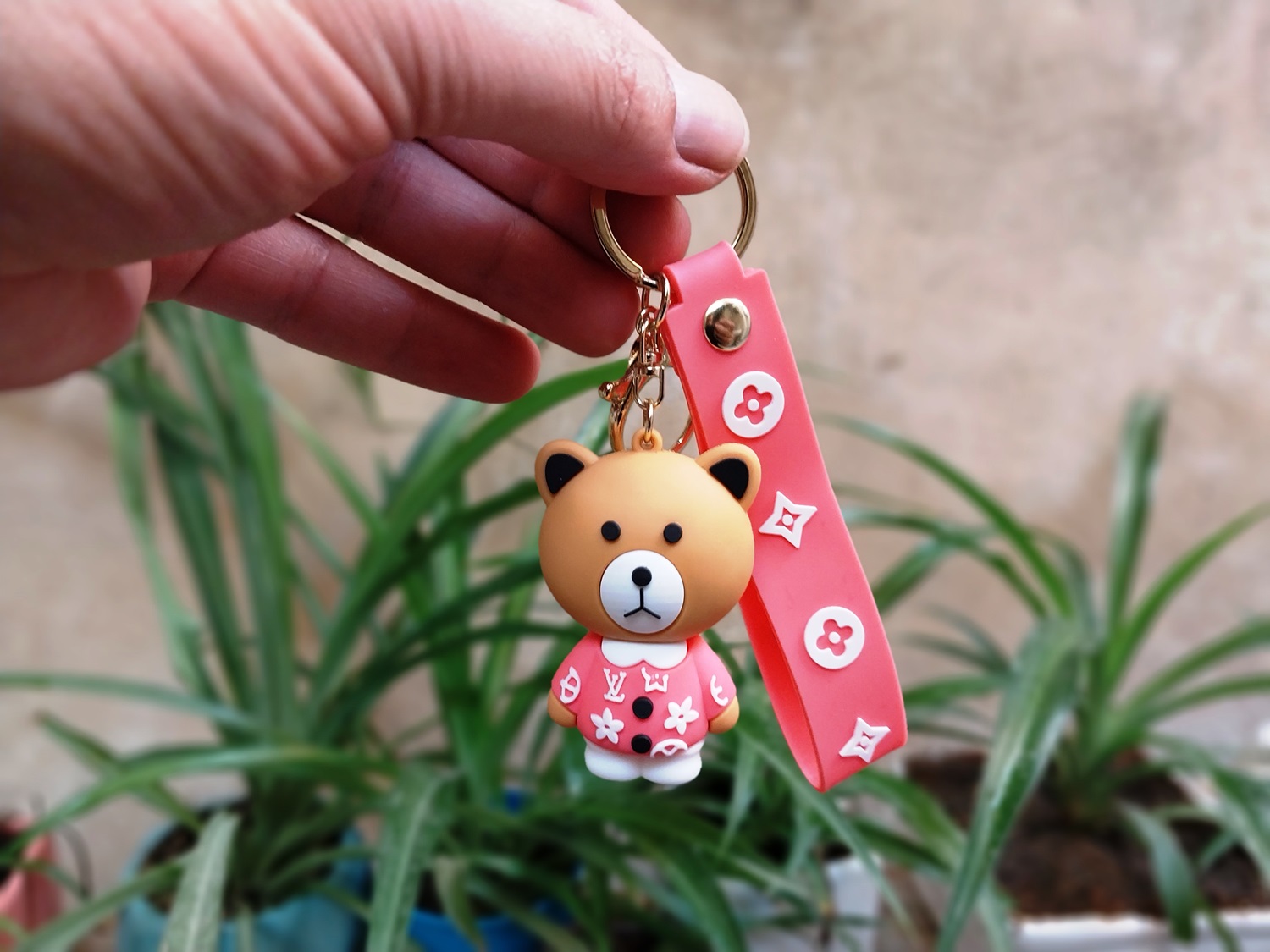 جاکلیدی آویز خرس لویی ویتون