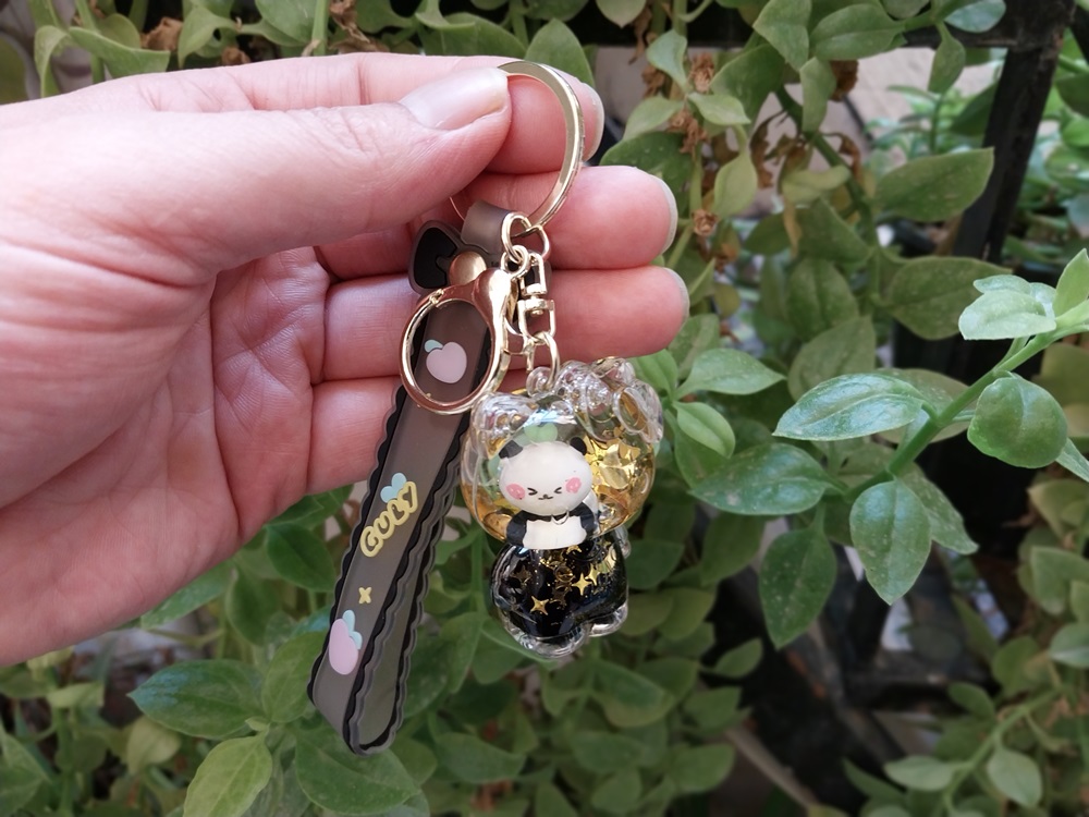 جاکلیدی آویز آکواریومی طرح هلو کیتی