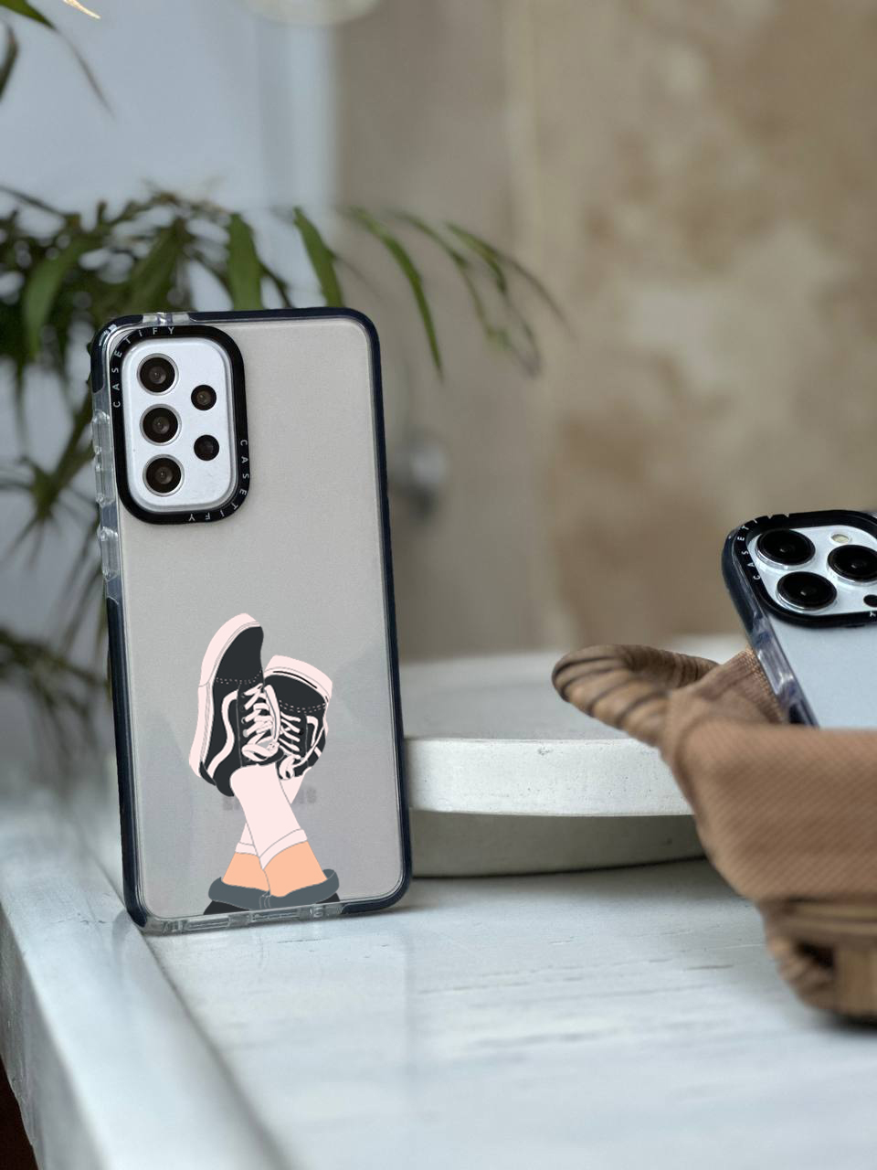 قاب موبایل سفارشی طرح کتونی (کد0076)