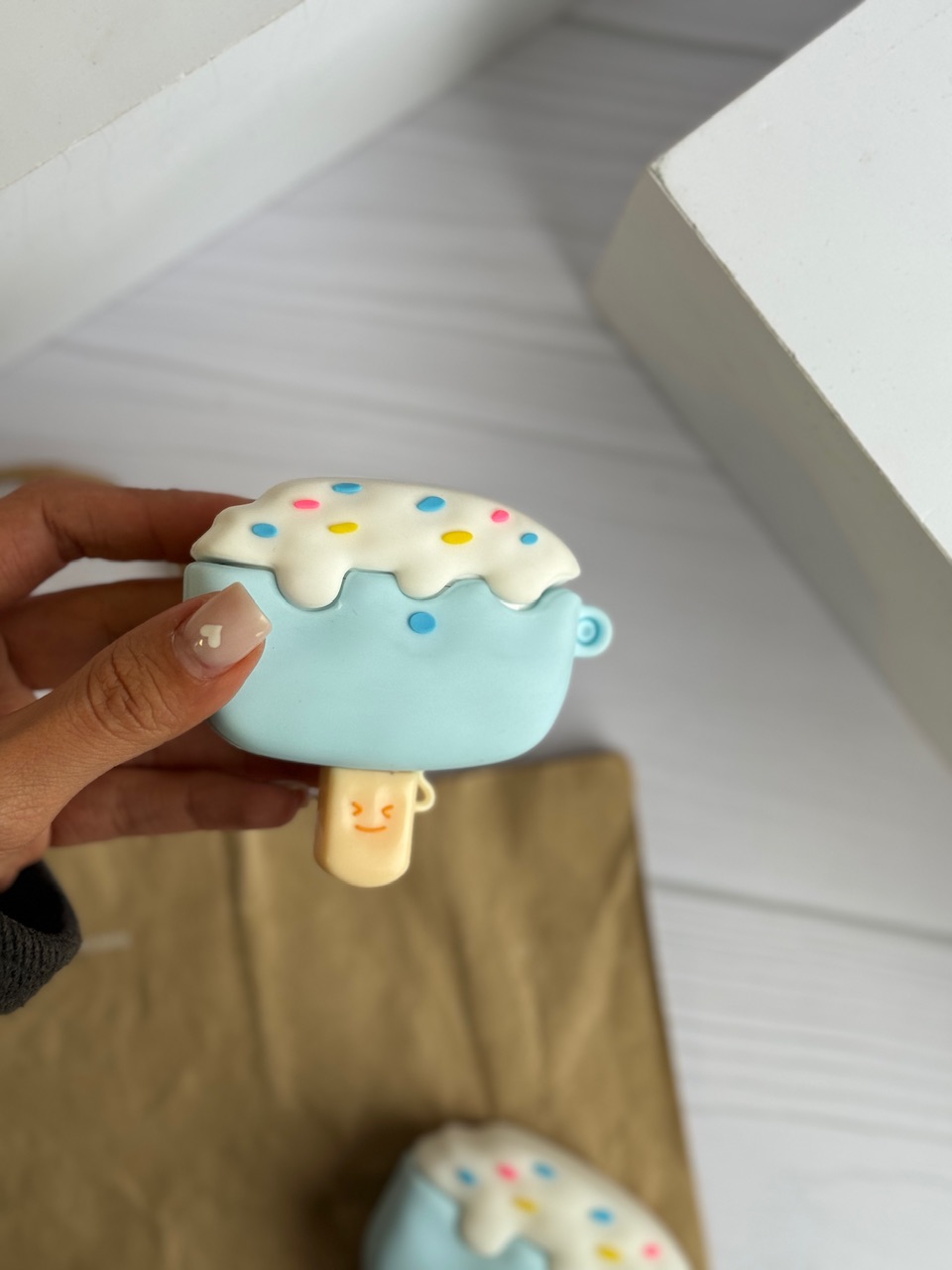 کاور ایرپاد سیلیکونی Blue ice Cream