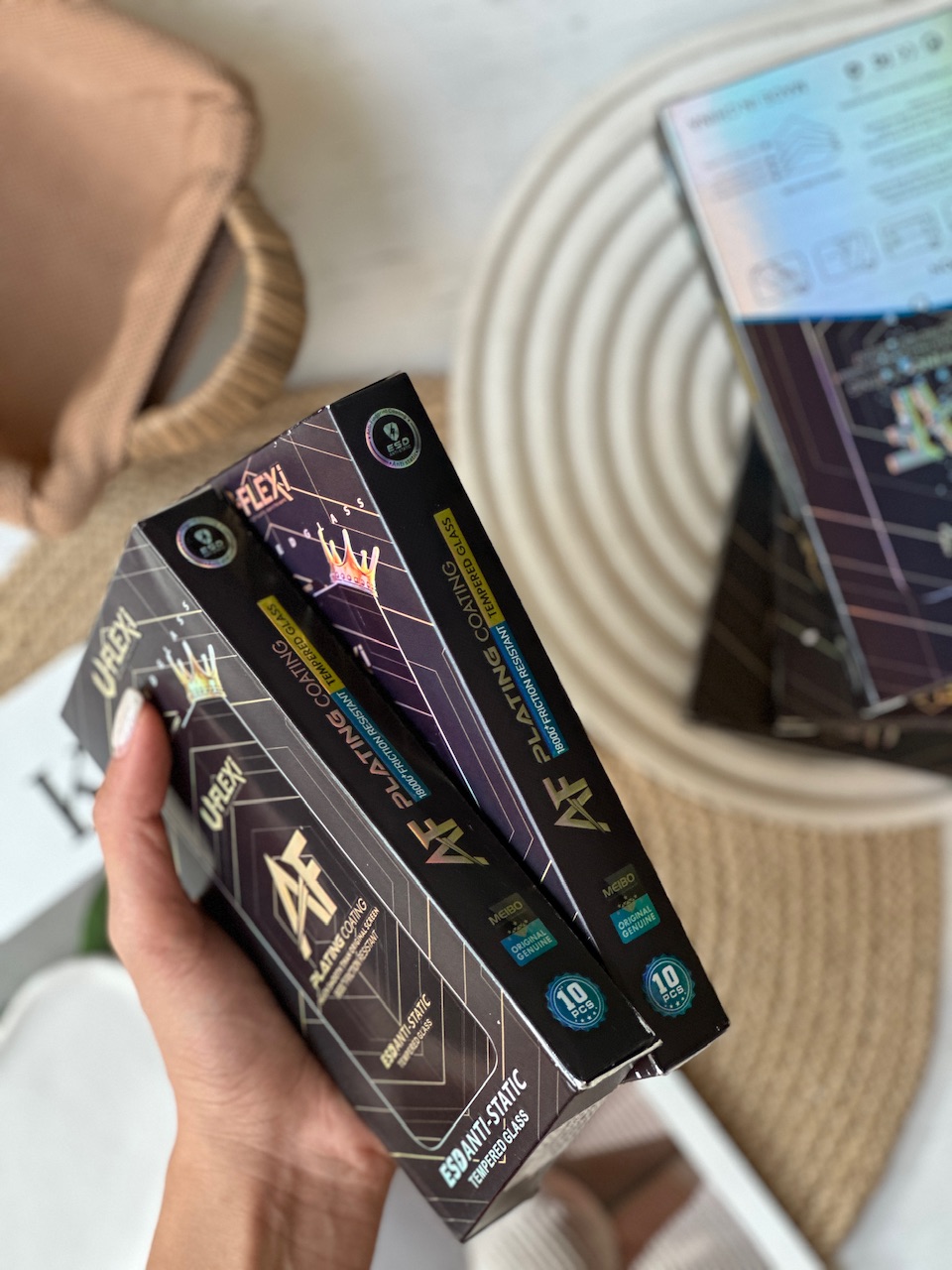 گلس AntiStatic شفاف