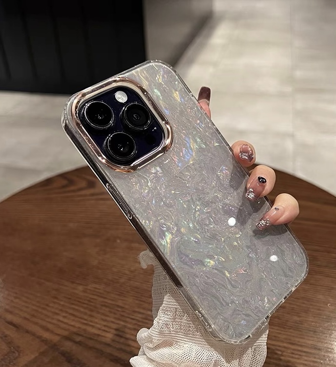 قاب آیفون اکلیلی صدفی