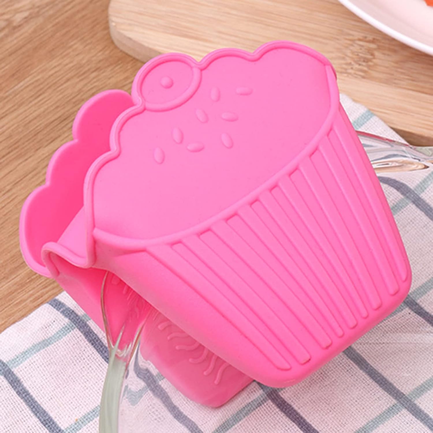 دستگیره سیلیکونی طرح کاپ کیک