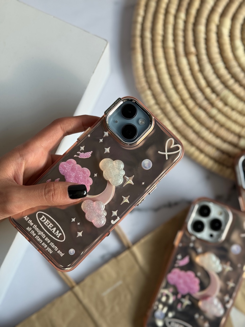 قاب آسمان رویایی ابر برجسته