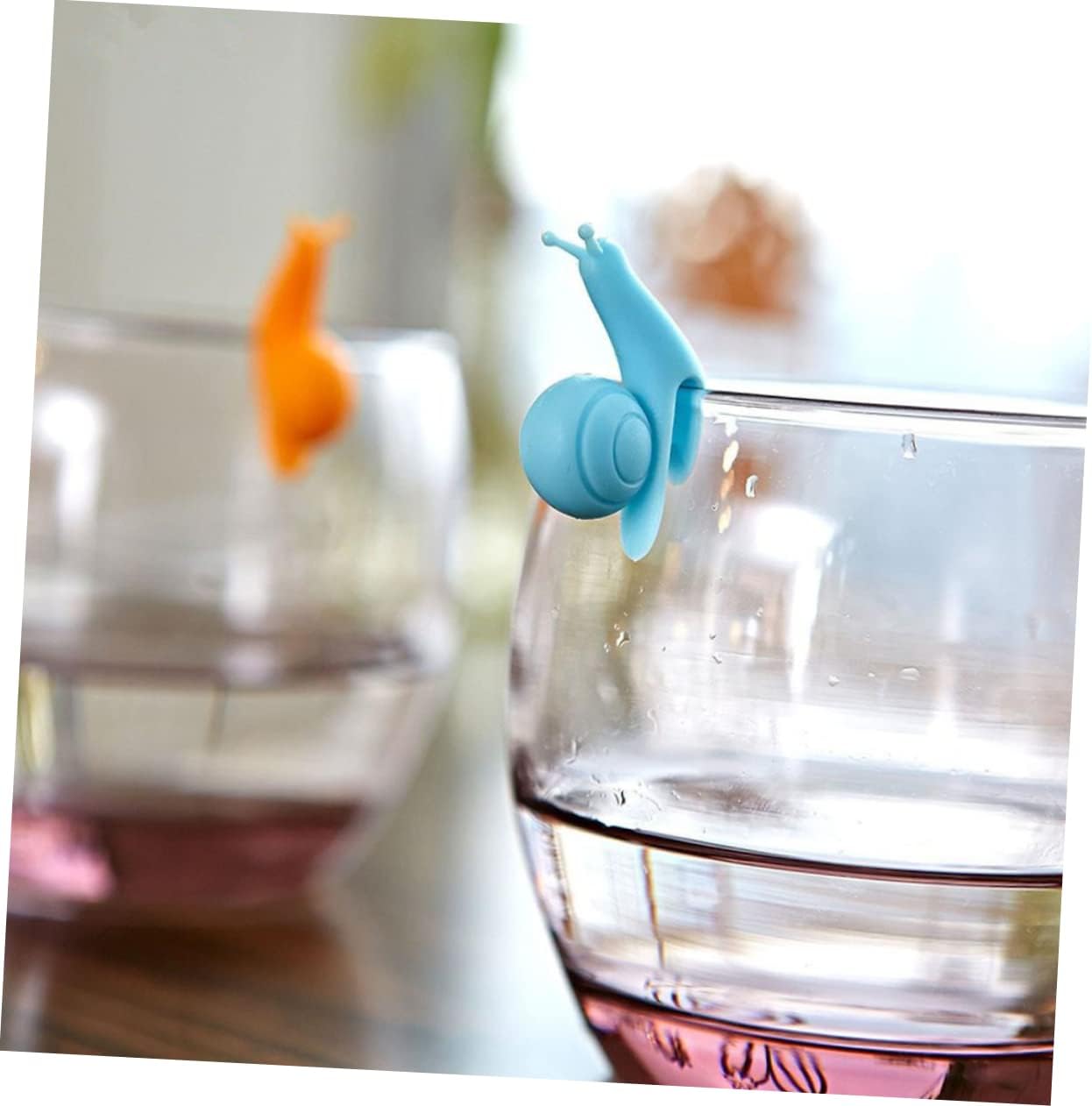 نشانگر لیوان طرح حلزون بسته 4 تایی