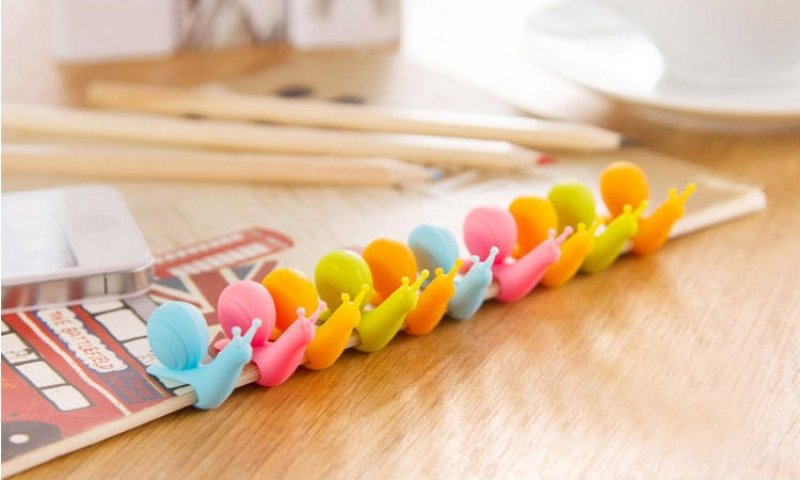 نشانگر لیوان طرح حلزون بسته 4 تایی