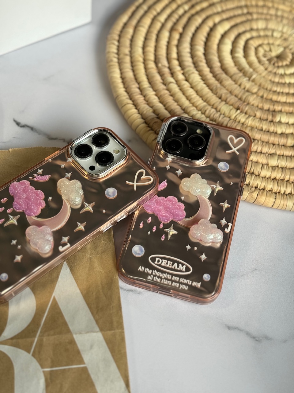 قاب آسمان رویایی ابر برجسته