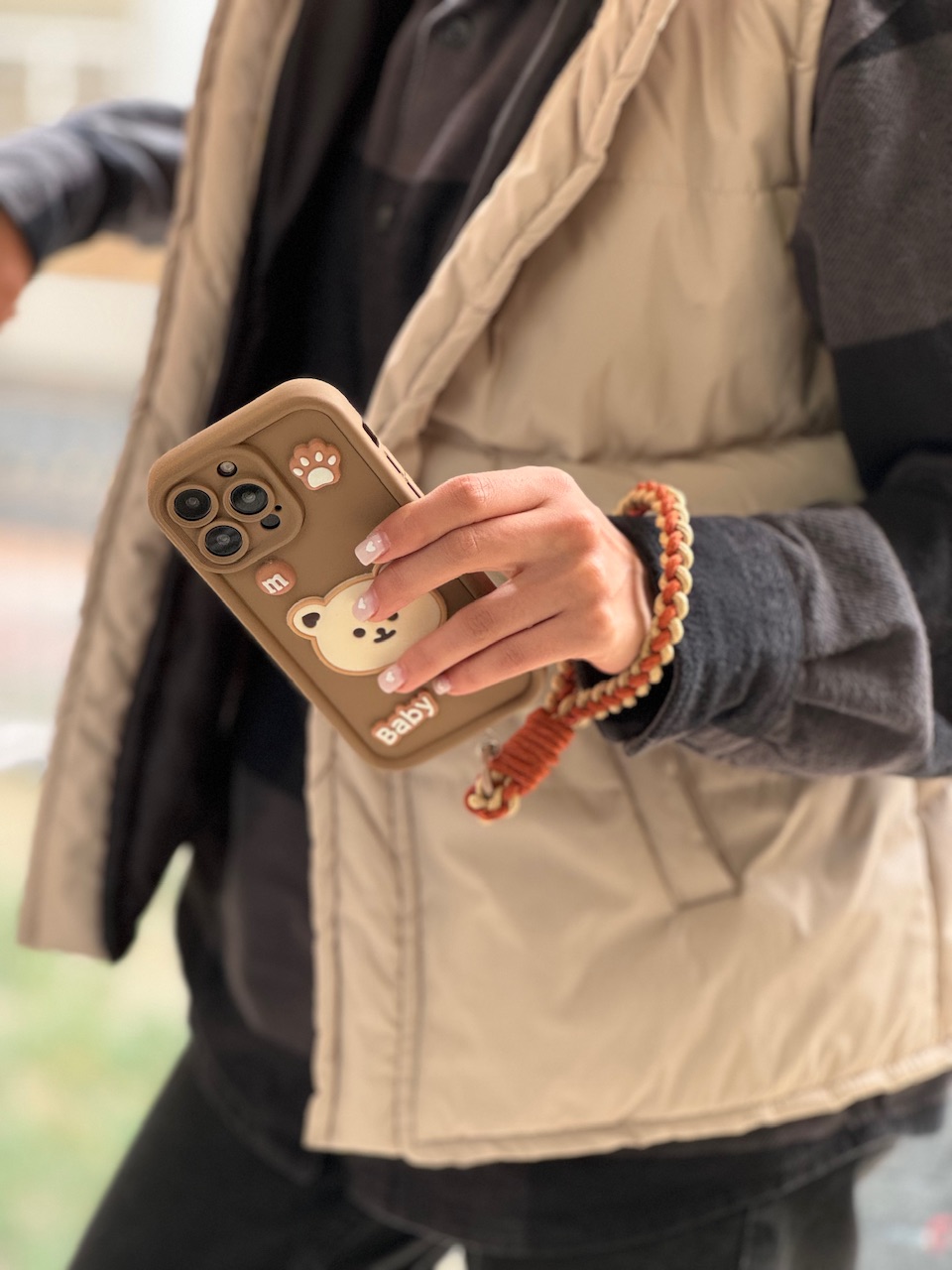 قاب Baby Bear با بند طنابی