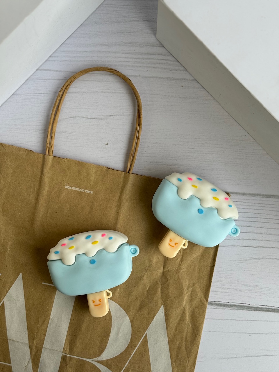 کاور ایرپاد سیلیکونی Blue ice Cream