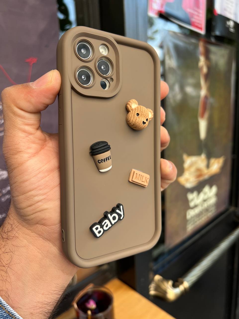 قاب آیفون Coffee Solid