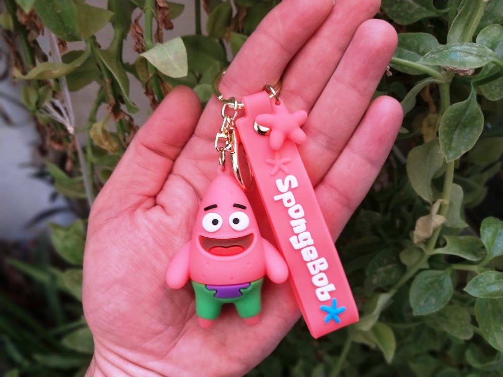 جاکلیدی آویز سیلیکونی طرح پاتریک