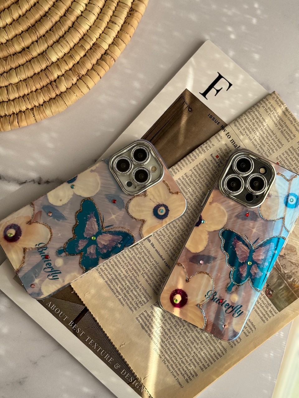 قاب پروانه آبرنگی