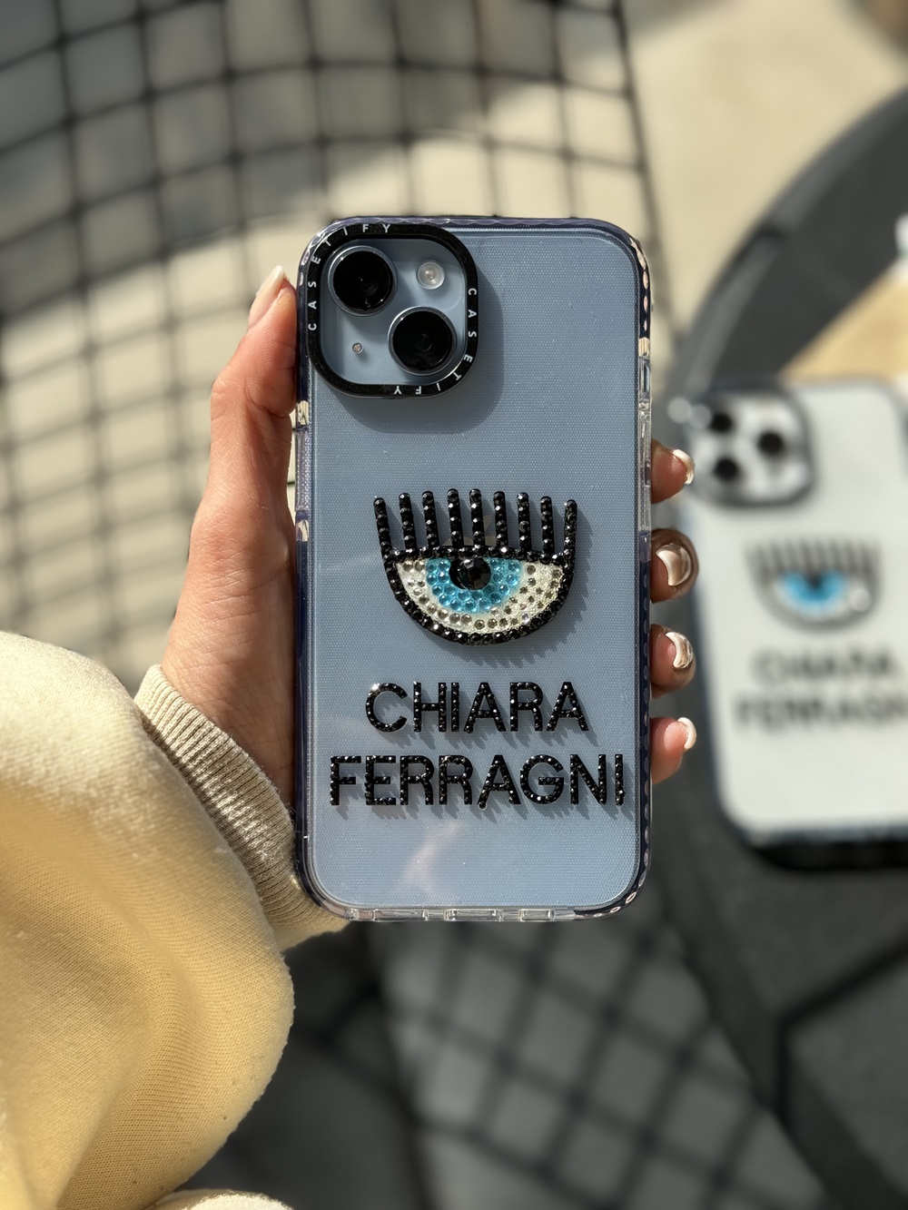 قاب نگین دار کیارا فرانی