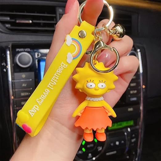 جاکلیدی آویز سیلیکونی خانواده سیمپسون ها