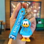 جاکلیدی آویز سیلیکونی دانلد و دیزی داک