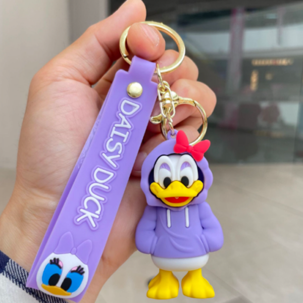 جاکلیدی آویز سیلیکونی دانلد و دیزی داک