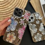 قاب گل رنگی کرومی