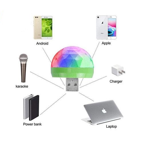 چراغ رقص نور یو اس بی