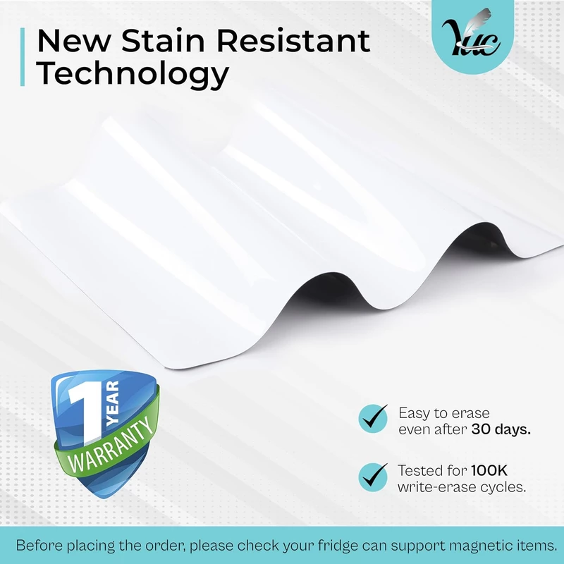 تخته وایت برد مغناطیسی انعطاف پذیر 43x28