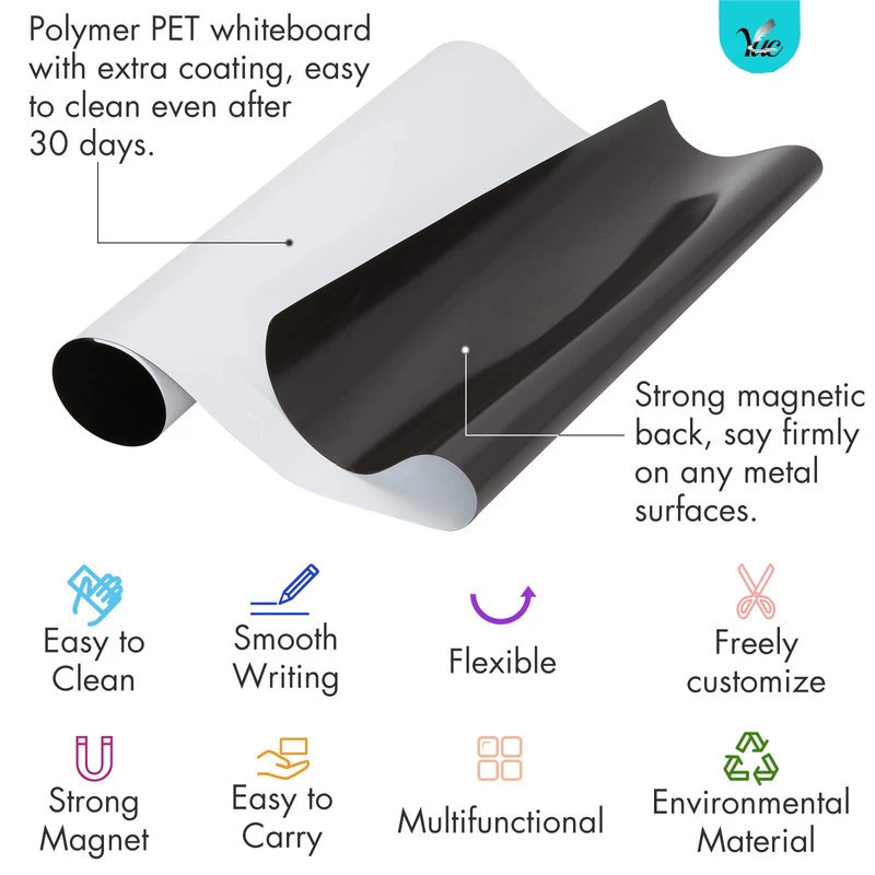 تخته وایت برد مغناطیسی انعطاف پذیر 43x28