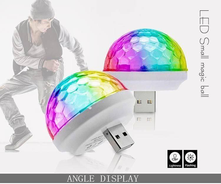 چراغ رقص نور یو اس بی