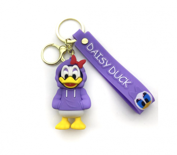 جاکلیدی آویز سیلیکونی دانلد و دیزی داک