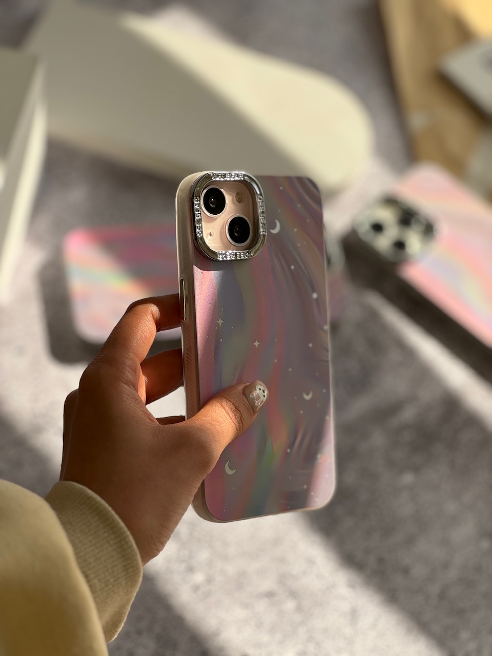 قاب کهکشانی آیفون