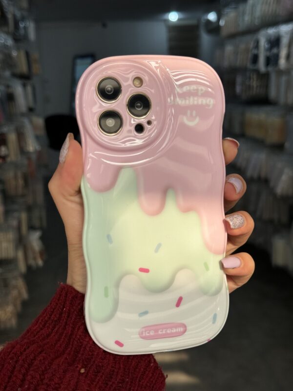 قاب موبایل آیفون شکلات کندی + پاپسوکت آبنبات