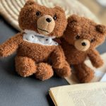 کاور ایرپاد Teddy Bear قهوه ای