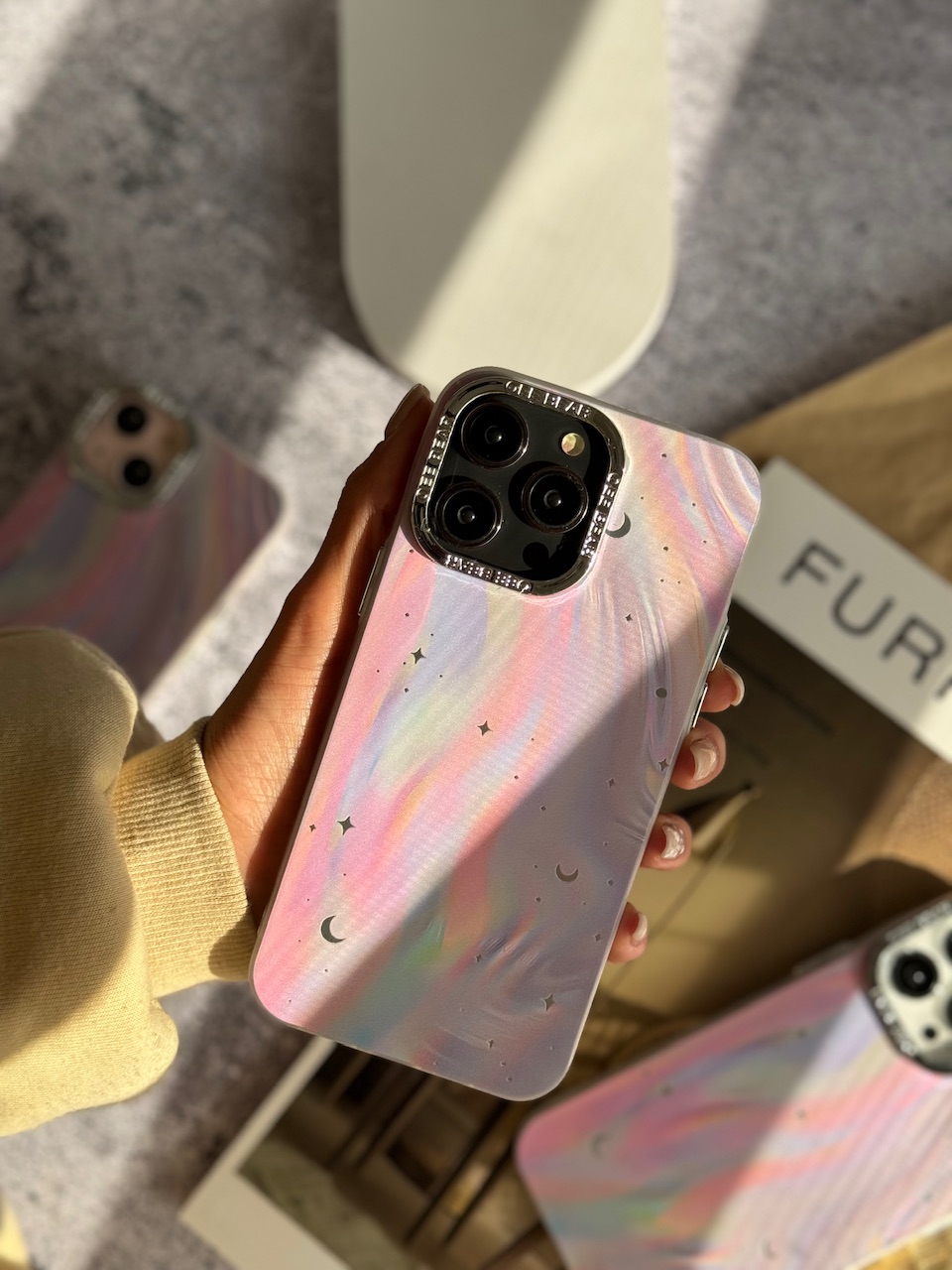 قاب کهکشانی آیفون