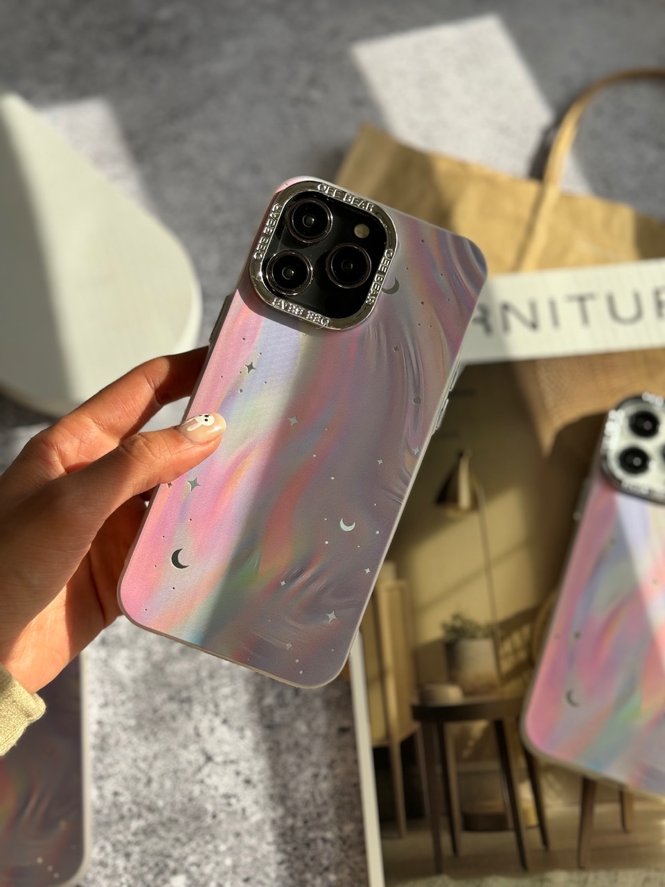 قاب کهکشانی آیفون