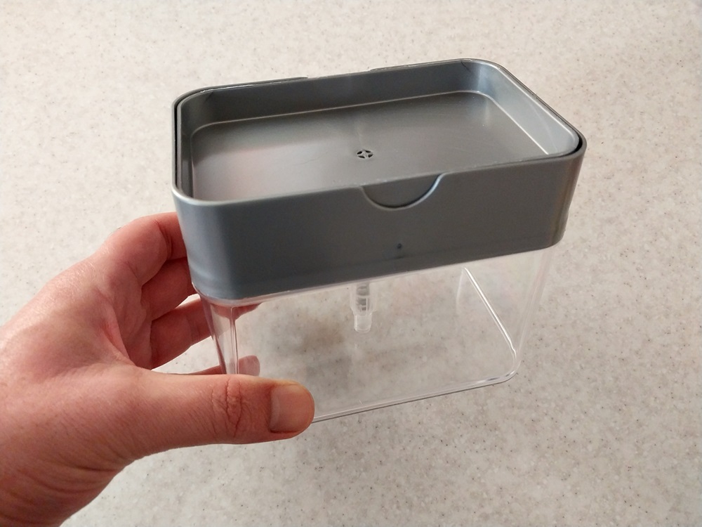 جا مایع ظرفشویی پمپی