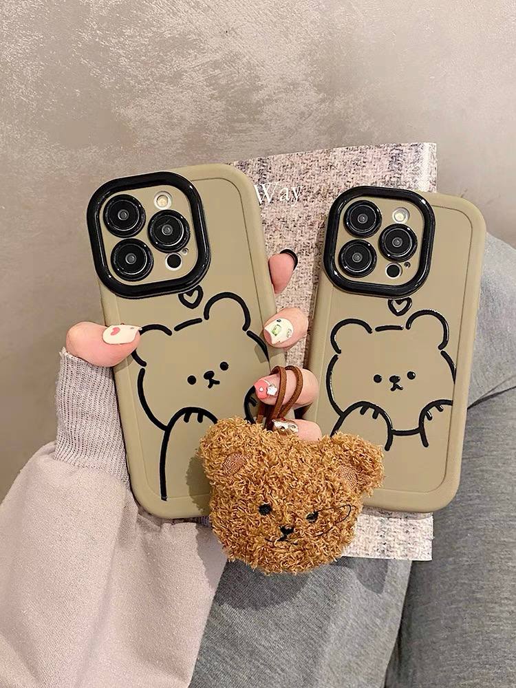 قاب Bear Love همراه با آویز تدی