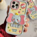 قاب آیفون بچه فیل دامبو گوش استندشو