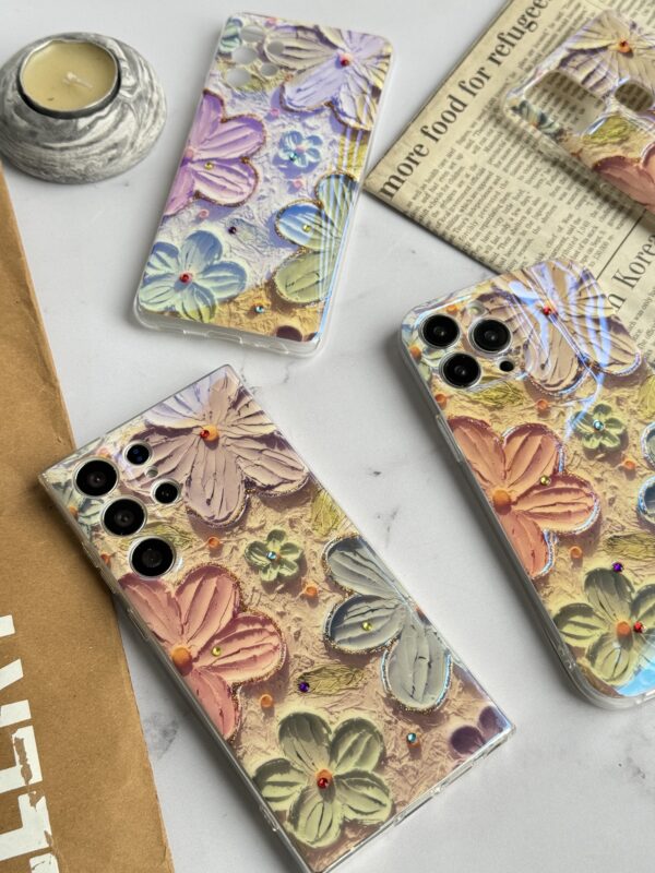 قاب گل آبرنگی اندرویدی