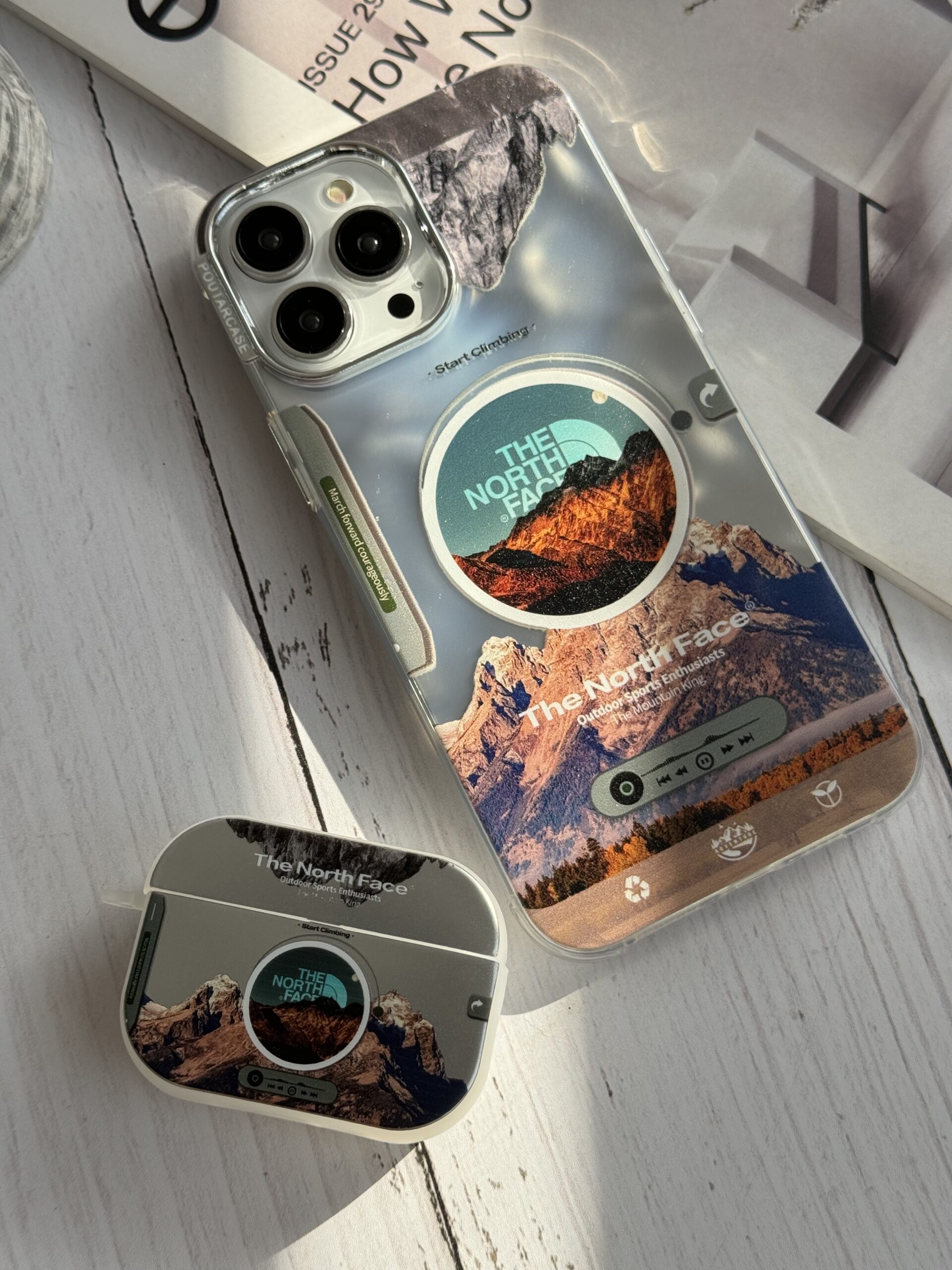 کاور ایرپاد موزیکال The North face