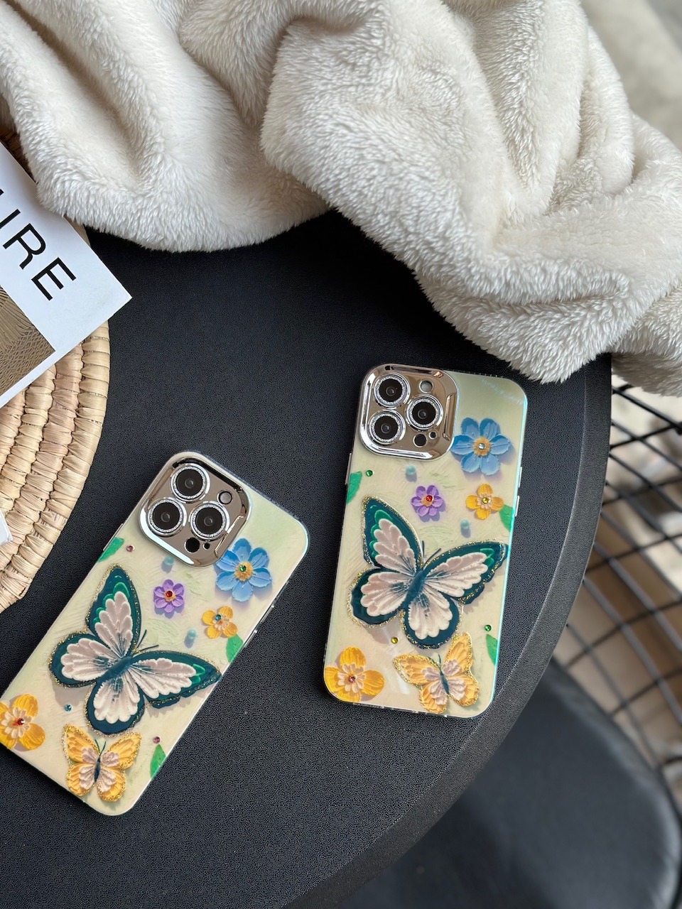 قاب گل و پروانه