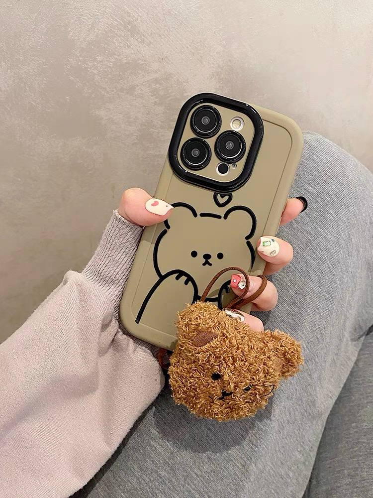 قاب Bear Love همراه با آویز تدی