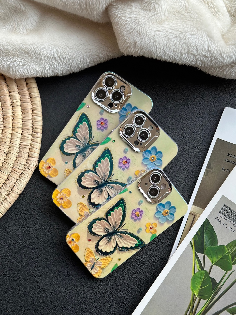 قاب گل و پروانه